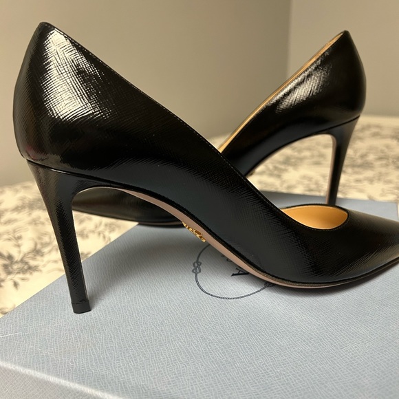 Prada calzature donna Vernice st saffiano pump 38.5 - Picture 5 of 9